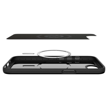 Etui case na iPhone 16e Thin Fit Mag - czarne