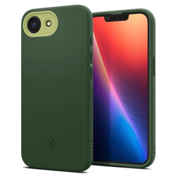 Etui pokrowiec na iPhone 16e Nano Pop MagSafe - zielony-mat