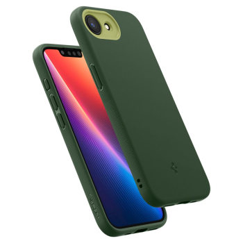 Etui pokrowiec na iPhone 16e Nano Pop MagSafe - zielony-mat