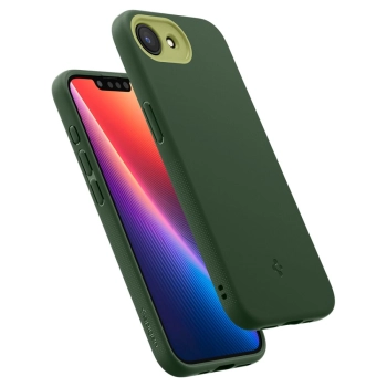 Etui pokrowiec na iPhone 16e Nano Pop MagSafe - zielony-mat