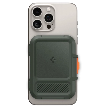 Etui na karty do smartfona Lock Fit MagSafe - zielony