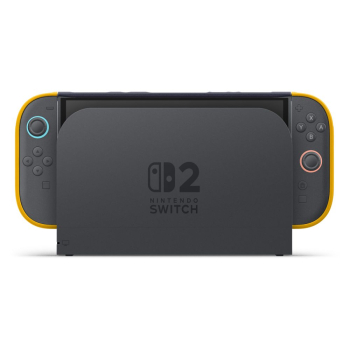 Etui pokrowiec na Nintendo Switch 2 z podstawką Nano Pop - granatowo-żółte