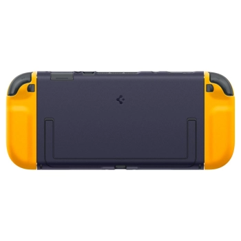 Etui pokrowiec na Nintendo Switch 2 z podstawką Nano Pop - granatowo-żółte