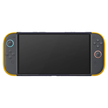 Etui pokrowiec na Nintendo Switch 2 z podstawką Nano Pop - granatowo-żółte