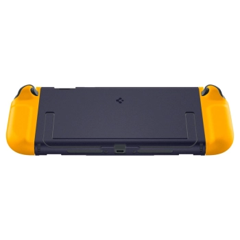 Etui pokrowiec na Nintendo Switch 2 z podstawką Nano Pop - granatowo-żółte