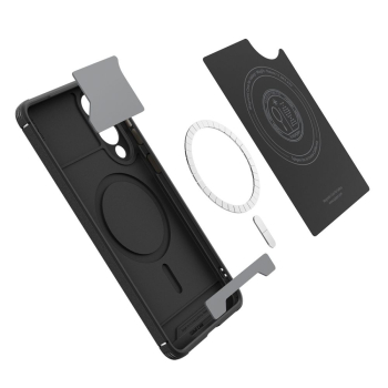 Etui ochronne na Samsung Galaxy S25 Edge Core Armor Mag z MagSafe - czarne