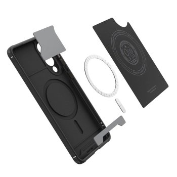Etui ochronne na Samsung Galaxy S25 Edge Core Armor Mag z MagSafe - czarne