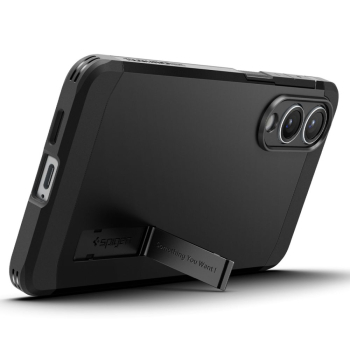 Etui ochronne na Samsung Galaxy S25 Edge Tough Armor MagSafe - czarne