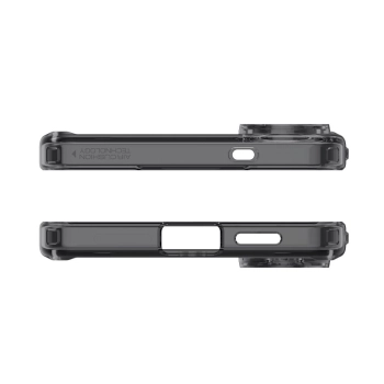 Etui na Samsung Galaxy S25 Edge z nadrukiem Ultra Hybrid Mag z MagSafe - czarne