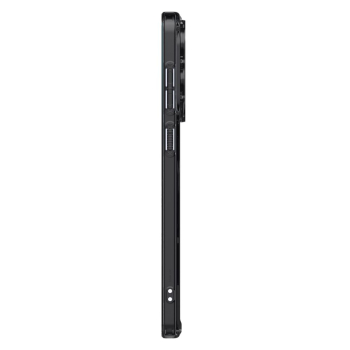 Etui na Samsung Galaxy S25 Edge Ultra Hybrid Mag z MagSafe - czarne półprzezroczyste