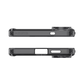 Etui na Samsung Galaxy S25 Edge Ultra Hybrid Mag z MagSafe - czarne półprzezroczyste