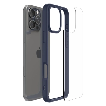 Etui plecki na iPhone 16 Pro Ultra Hybrid - niebieskie