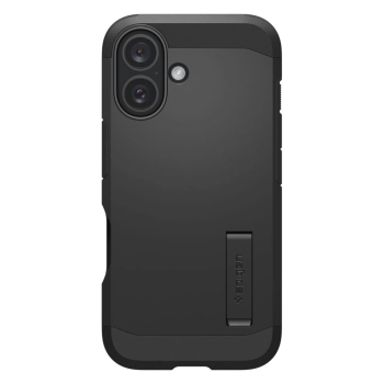 Etui ochronne na iPhone 16 Plus z podstawką Tough Armor MagSafe - czarne
