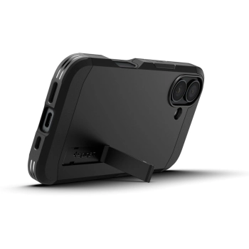 Etui ochronne na iPhone 16 Plus z podstawką Tough Armor MagSafe - czarne