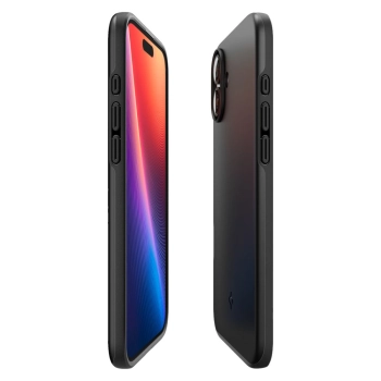 Etui ochronne na iPhone 16 Plus Thin Fit MagSafe - czarne