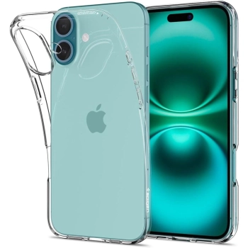 Etui ochronne na iPhone 16 Plus Liquid Crystal - przezroczyste