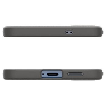 Etui pokrowiec na Samsung Galaxy S25 Liquid Air - szare