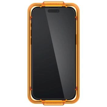 Szkło hartowane ochronne na iPhone 15 Plus ALM Glass FC - czarne 2 szt.