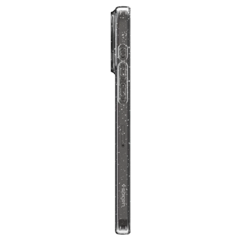 Etui pokrowiec na iPhone 15 Pro Max Liquid Crystal - przezroczysto brokatowe