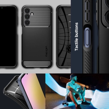 Etui case na Samsung Galaxy A25 5G Rugged Armor - czarny mat