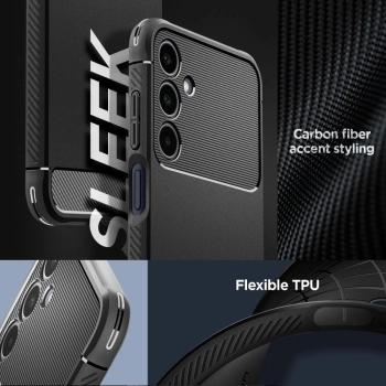 Etui case na Samsung Galaxy A25 5G Rugged Armor - czarny mat