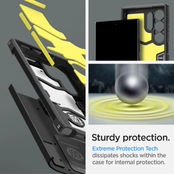 Etui ochronne na Samsung Galaxy S24 Ultra Tough Armor - czarne