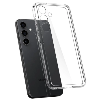 Etui case na Samsung Galaxy S24+ Ultra Hybrid - przezroczyste