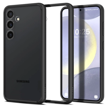 Etui case na Samsung Galaxy S24+ Ultra Hybrid - czarny mat