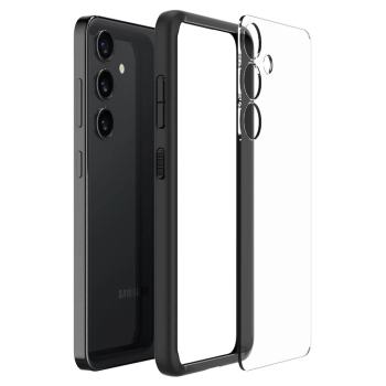 Etui plecki na Samsung Galaxy S24 Ultra Hybrid - czarny mat