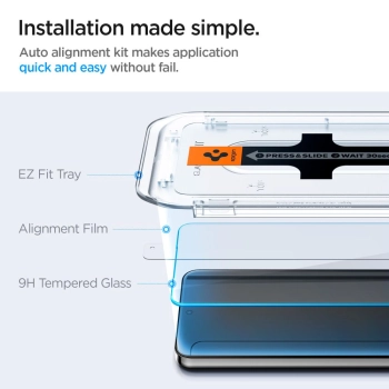 Szkło hartowane na Samsung Galaxy S24 / S25 Glas.tR EZ Fit - 2 szt.