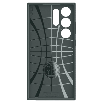 Etui ochronne na Samsung Galaxy S24 Ultra Liquid Air - ciemnozielone