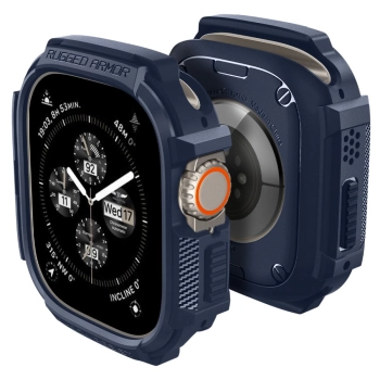 Etui ochronne na Apple Watch Ultra 1 / 2 Rugged Armor 49 mm - granatowe