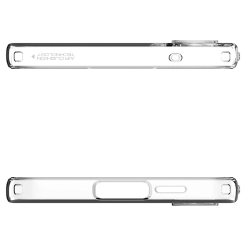 Etui plecki na Samsung Galaxy A55 5G Liquid Crystal - przezroczyste