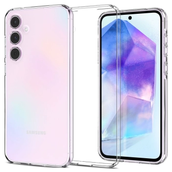 Etui plecki na Samsung Galaxy A55 5G Liquid Crystal - przezroczyste