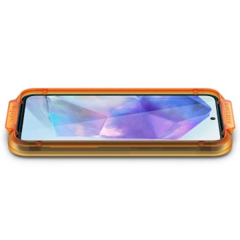 Szkło hartowane z ramką monatżową na Samsung Galaxy A55 Glas tR AlignMaster - 2 szt.