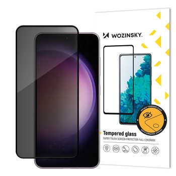 Szkło hartowane prywatyzujące na Samsung Galaxy S24 z filtrem anti-spy Privacy Glass