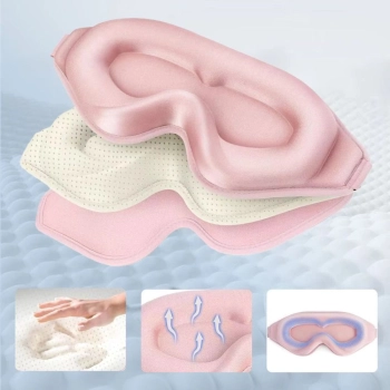 Maska do spania na oczy Eyeshade Sleep Mask - różowa