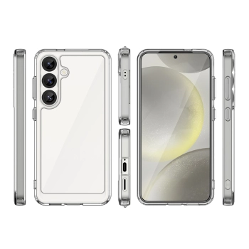 Etui z żelową ramką na Xiaomi Poco F7 Pro Outer Space Case - przezroczyste