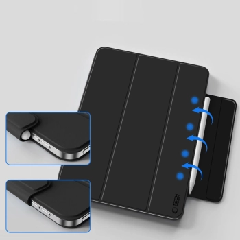 Etui ochronne na iPad 10.9'' 2022 / iPad 11'' 2025 Smartcase Magnetic - czarne