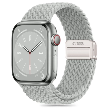 Pasek pleciony na Apple Watch 40 / 41 / 42 mm - szary