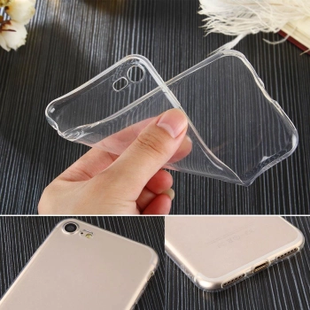 Żelowy pokrowiec etui na Huawei Y7 Prime 2018 / Y7 2018 Ultra Clear 0.5mm - przezroczysty