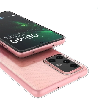 Żelowy pokrowiec etui na Samsung Galaxy A72 4G Ultra Clear 0.5mm - przezroczysty