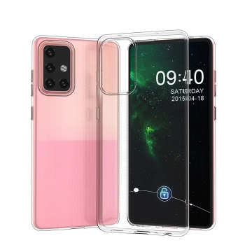 Żelowy pokrowiec etui na Samsung Galaxy A72 4G Ultra Clear 0.5mm - przezroczysty