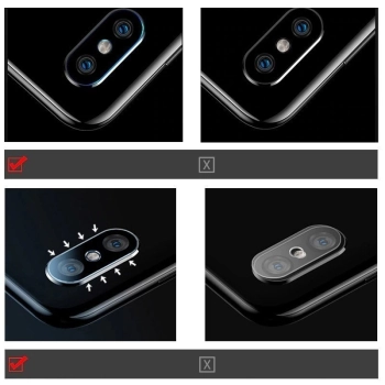 Szkło hartowane 9H na cały aparat kamerę do Xiaomi Poco M4 Pro 5G Camera Glass