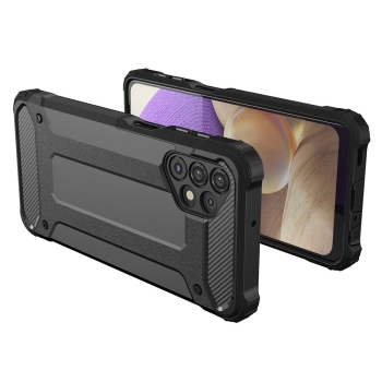 Pancerne hybrydowe etui pokrowiec Samsung Galaxy A73 Hybrid Armor - czarny