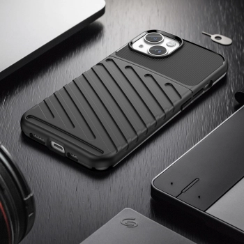 Pancerny pokrowiec etui na iPhone 14 Plus Thunder Case - czarny