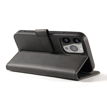 Etui pokrowiec z klapką portfel podstawka na Samsung Galaxy S23+ Magnet Case - czarny