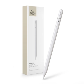 Rysik magnetyczny do tabletu iPad Digital Magnetic Stylus Pen 3 - biały