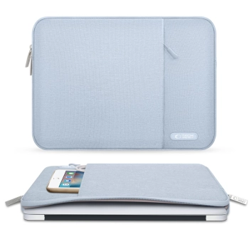 Torba etui pokrowiec ochronny na laptopa 13-14''- niebieski