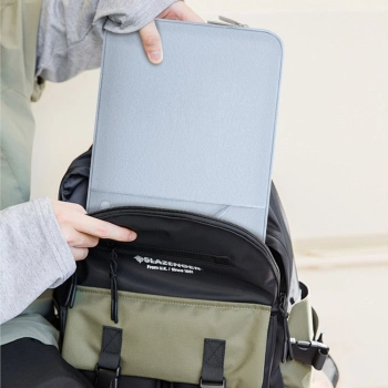 Torba etui pokrowiec ochronny na laptopa 13-14''- niebieski
